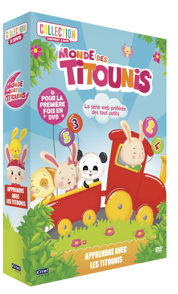 Le monde des Titounis - Coffret 2 DVD Apprendre avec les Titounis